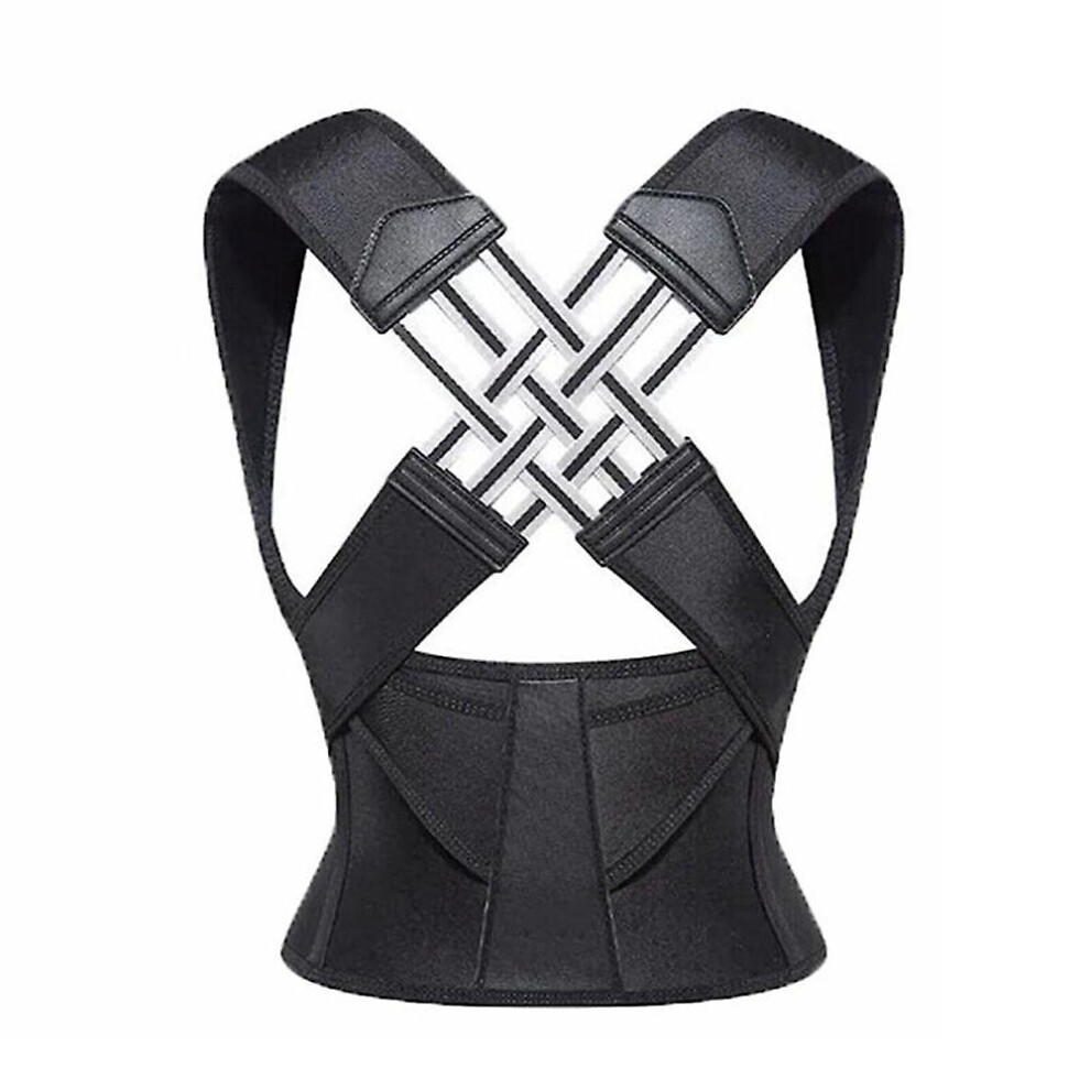 Posture Corrector Back Brace for Men - Breathable, Adjustable Support to Prevent Slouching
