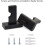 Ppiao Baseball Bat Display Case, Wall Mount Solid Handmade Horizontal Rack For Baseball Softball Display 2