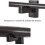 Ppiao Baseball Bat Display Case, Wall Mount Solid Handmade Horizontal Rack For Baseball Softball Display 3