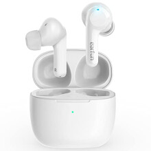 EarFun Wireless Earbuds, [What Hi-Fi Awards] Air Bluetooth In-Ear Headphones with 4 Mics ENC, Sweatshield IPX7 Waterproof, Clear Sound, White
