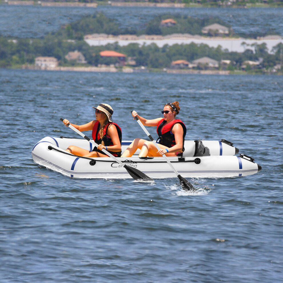 Camping Survivals 10ft PVC 330kg Water Adult Assault Dinghy Tender Fishing Boat