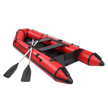10ft Inflatable Dinghy Boat – 726 lb Load, Dual-Adult Capacity | Includes Pump, Paddles, Repair Kit | Paddle Lock & Outboard Compatible