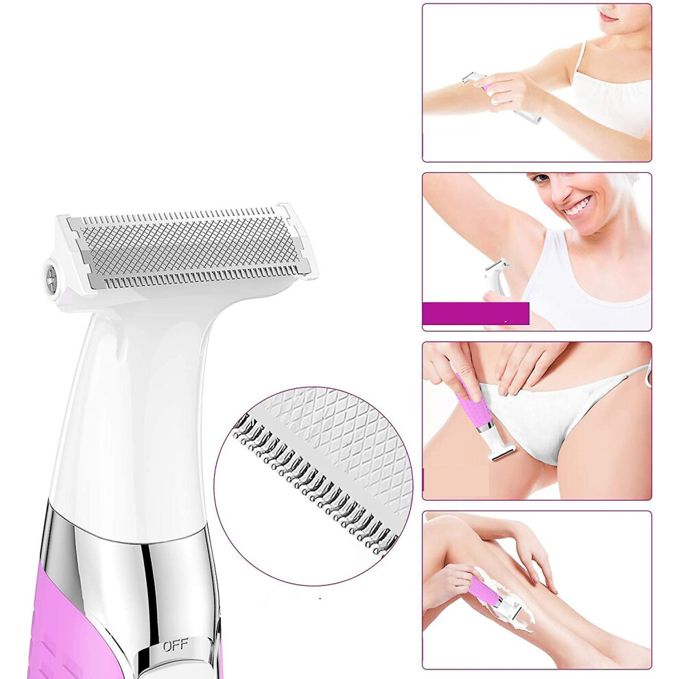 Bn-intimrasierer Fr Frauen, Electribrite 3 In 1 Elektrischer Damen Trimmer Fr Kr