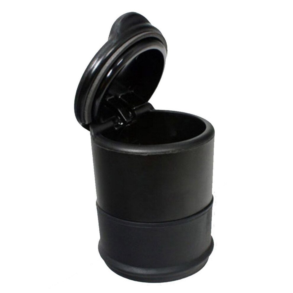 Self Extinguishing Ashtray Portable Travel Home Car Auto Holder Black 4851379762558