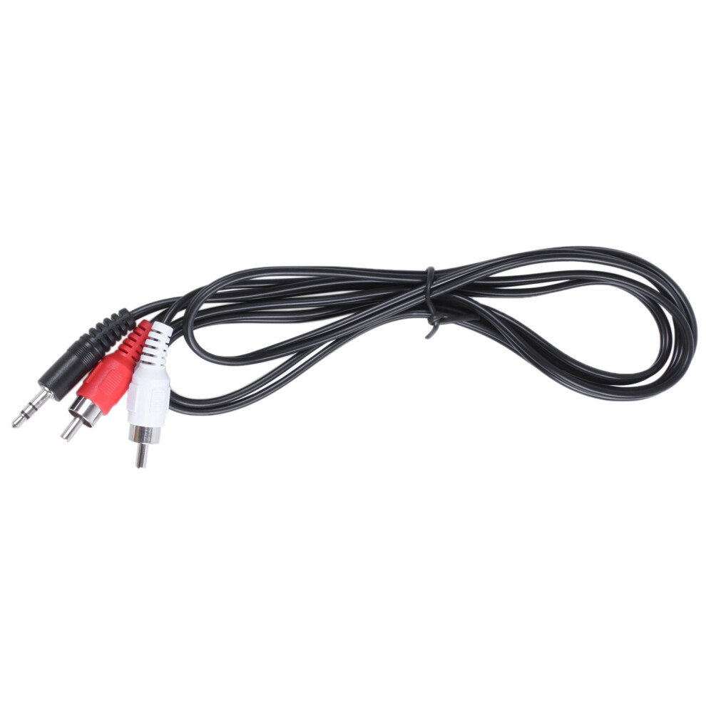 3.5Mm Headphones Plug Jack To 2 X Rca Av Audio Cable 4851379760691