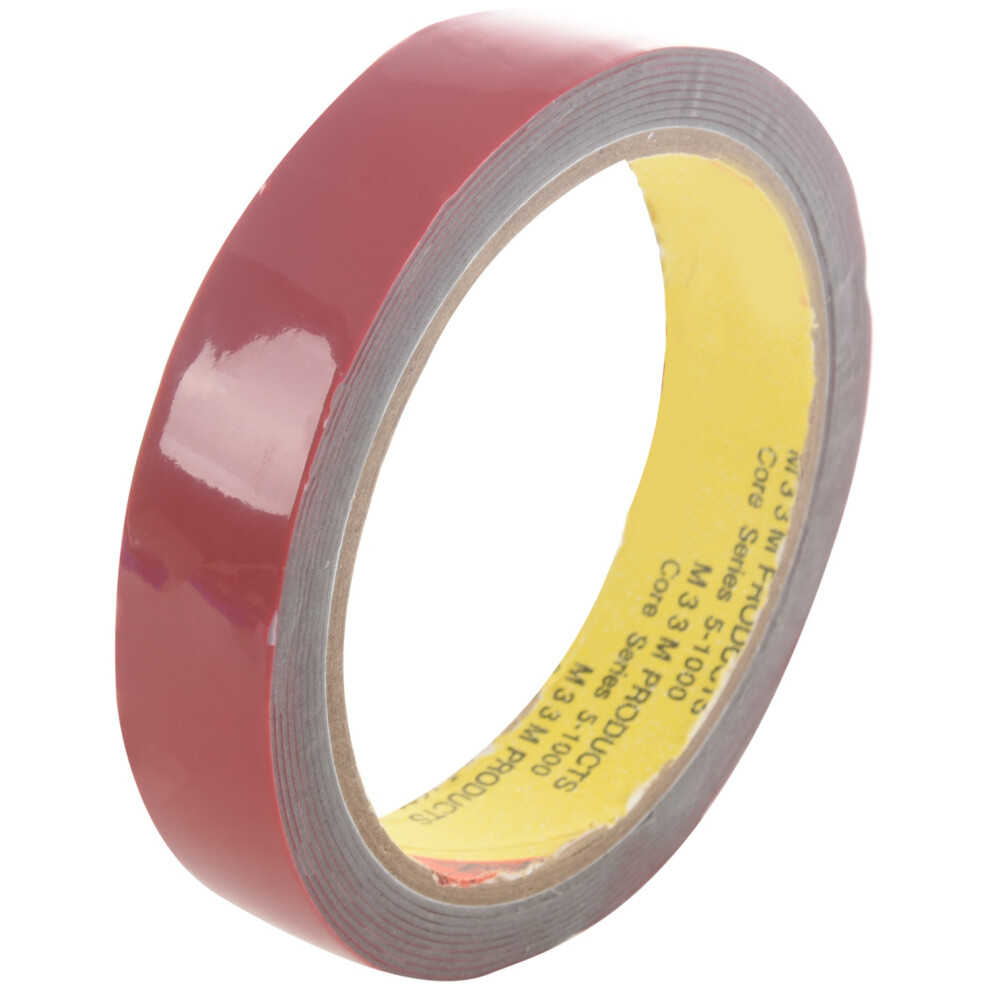 Strong Permanent Double Sided Super Sticky Foam Tape Roll For Vehicle Car, 20Mm* Red 4851379759268