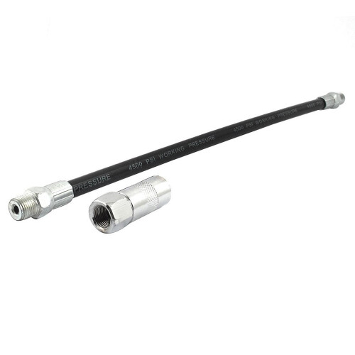 13.4" Flexible Extension Grease Hose 4500PSI 1/8" BSP Thread 2