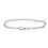 Retro Antique Vintage Pocket Watch Chain Silver 2