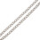 Retro Antique Vintage Pocket Watch Chain Silver 9
