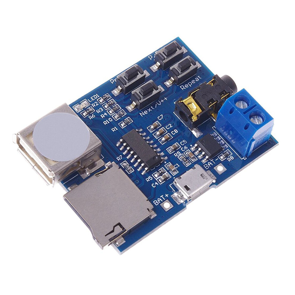 Mp3 Lossless Decoders Decoding Power Amplifier Mp3 Player Audio Module Mp3 Decoder Board Support Tf Card Usb 4851379765979