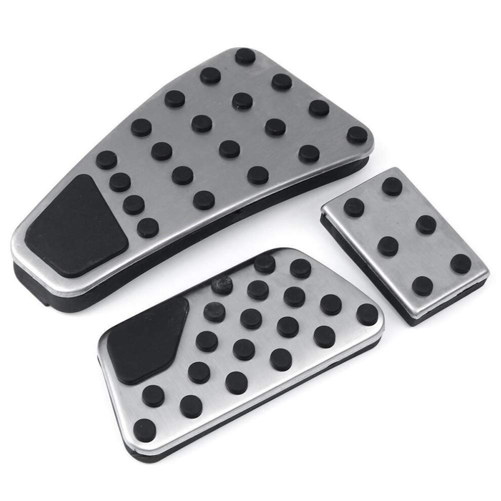Accelerator Gas Pedal Brake Pedal Cover Foot Pedal Pads Kit For Ram 2011-2019 1500 2500 3500 5500 4851379768246