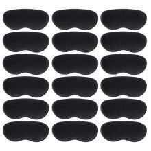 Heel Grips for Men and Women, Self-Adhesive Heel Cushion Inserts Prevent Heel Slipping, Rubbing, Blisters, Foot Pain, and Improve Shoe Fit (Black)