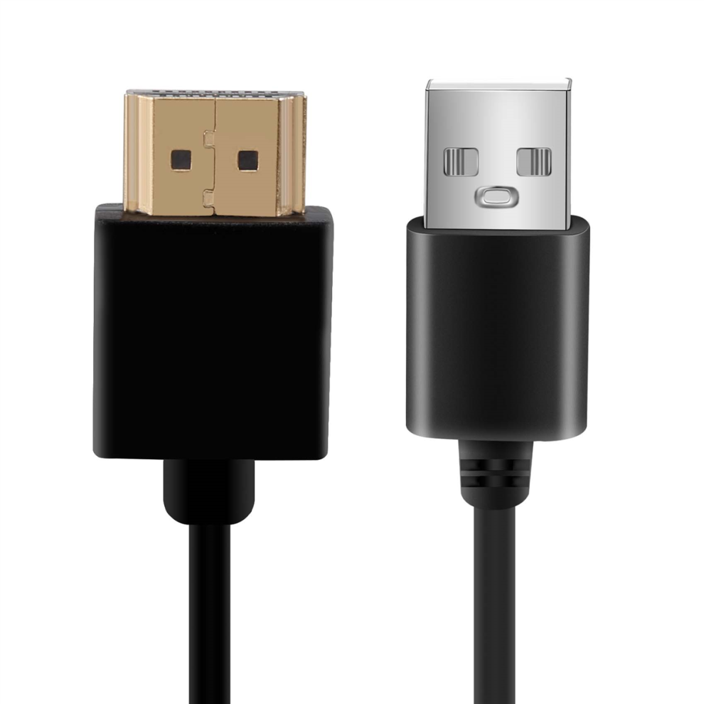 1.4 Male To Usb 2.0 Plug Adapter Connector Charger Converter Cable 4851379775138