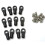 12Pcs 5347 Rod End Ball Joint General Trolley Ball Sets for 1/10 E- SUMMIT 6