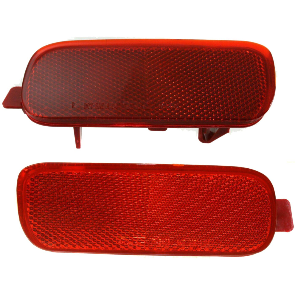 2Pcs Car Rear Bumper Reflector Lamp For -V 2001-2007 33505-S9a-003 4851379779921