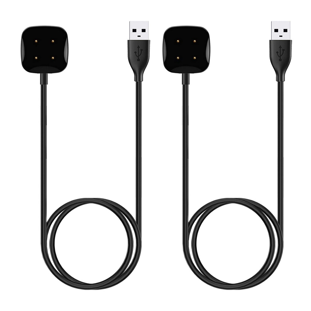 2Pack 3.3 Ft Charger Cable Usb Charging Dock For Sense/ 3 Smartwatch 4851379782990
