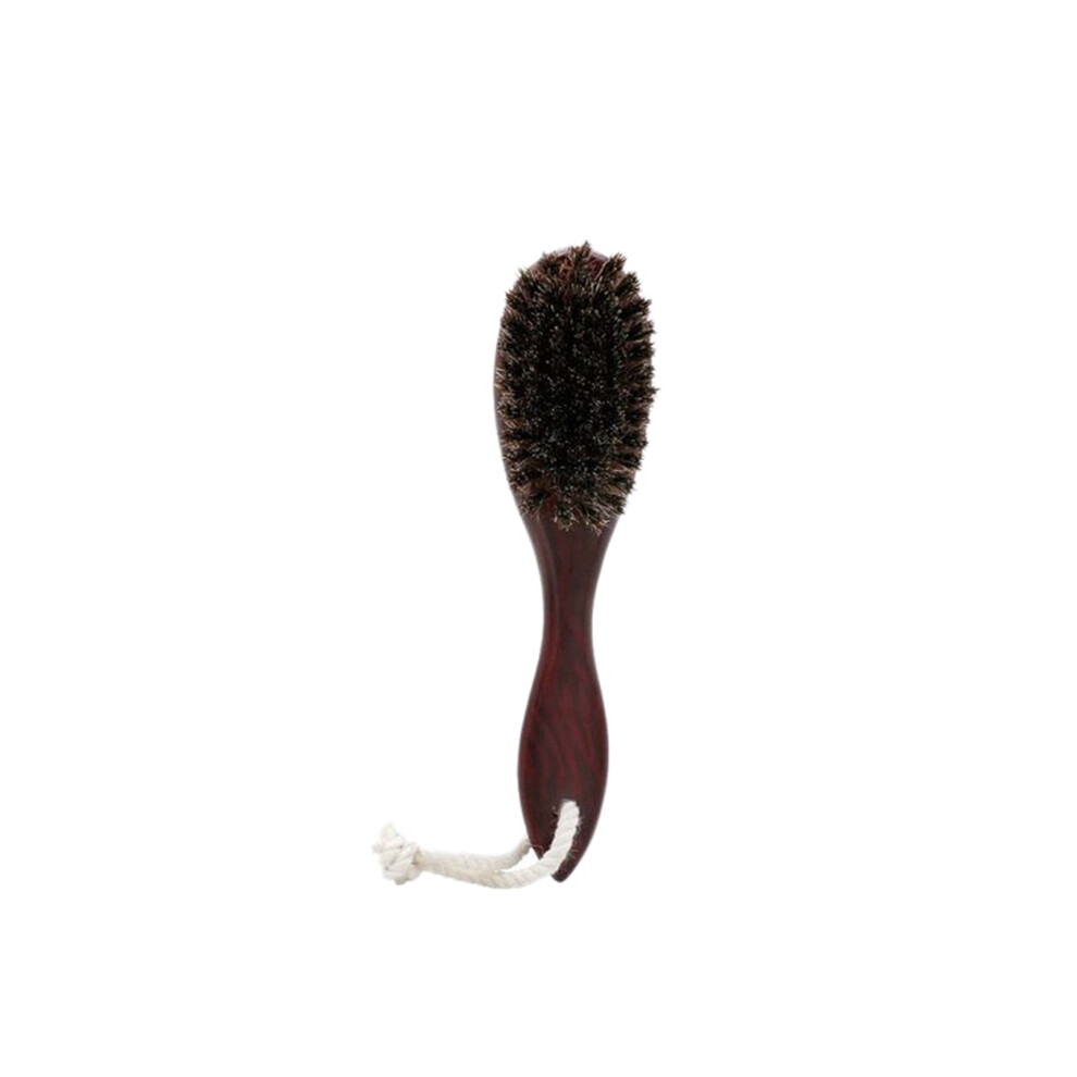 Typecat Horse Hair Wave Hair Beard Brush Hair Comb Wooden Handle Curved Comb Men Natural Hair Combs Hair Styling Tools