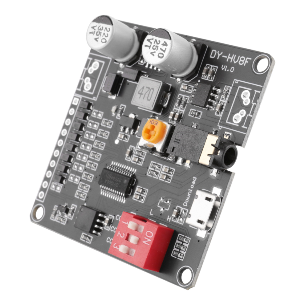 12V/24V Voice Playback Module Serial Port Control Playback 10W/20W Voice Module HV8F-image-OPC-PDNXWXD-NEW