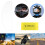 Motorcycle Helmet Waterproof Rainproof Anti-Fog Film Clear Protective Sun Visor Screen Patch Shield for K4 AX8 4