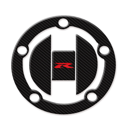 Carbon Fuel Tank Cap Sticker Pad for GSXR 1000 2003-2004 GSXR 600 750 ...