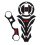 Carbon Fuel Tank Cap Sticker Pad for GSXR 600 750 2006-2010 2