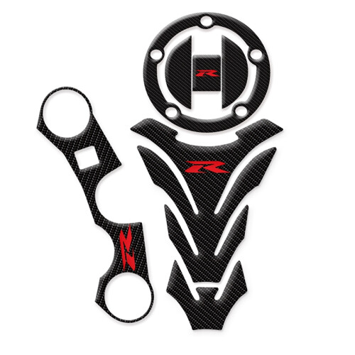 Carbon Fuel Tank Cap Sticker Pad for GSXR 600 750 2006-2010