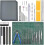 Professional 43 Pcs Gundam Model Tools Kit Hobby Building Tools Craft Set Gundam Modeler Basic Tools For Basic Model Building, Repairing And Fixing Fo 1