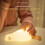 Miman Lying Duck Night Light Rechargeable Duck Night Lamp Touch Control Bedside Light 2