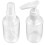 Travel Toiletry Bottle Set Clear Plastic, 7 Pieces 7