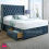 (3ft-Single(With 2 Drawers), Emerland Coniston) DIVAN BED FRAME 54"WINGED HEADBOARD WITH MATTRESS 1