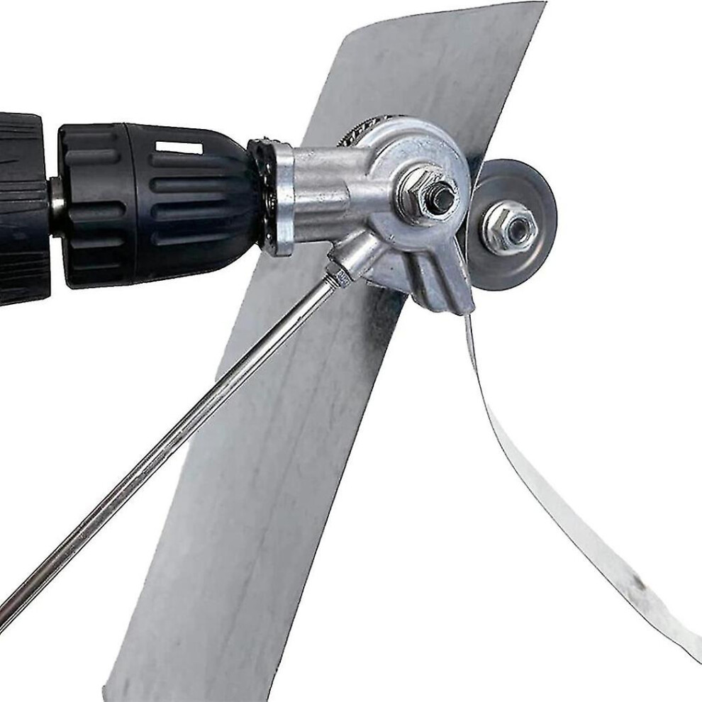 Nibbler Drill Attachment,Electric Drill Plate Cutter Attachment Electric Drill Shears For Diy Fabri 9048217249769