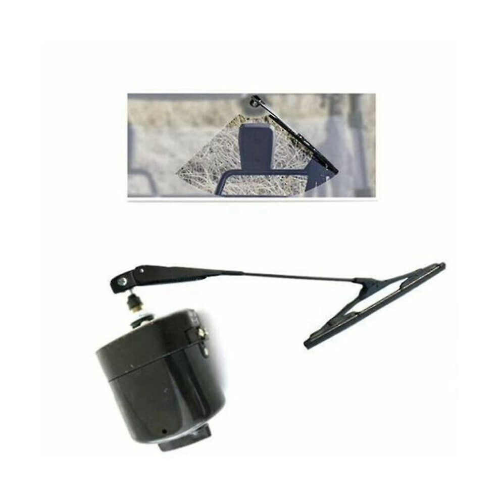 12V Universal Windscreen Wiper Motor With Arm And Blade For Willys Tractor 01287358 7731000001 8238749135369