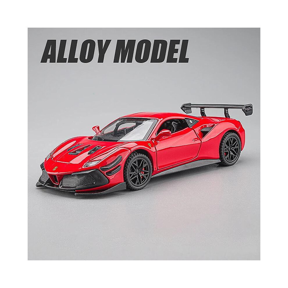 1:32 Ferraris 488 Supercar Alloy Car Diecasts 8238749135390