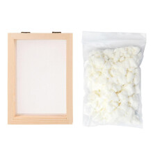 1 Set Of Diy Handmade Paper Making Tools Paper Making Mold Frame Dry Pulp