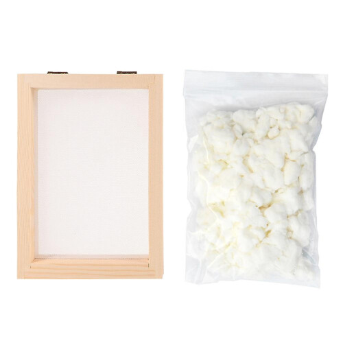 1 Set Of Diy Handmade Paper Making Tools Paper Making Mold Frame Dry Pulp