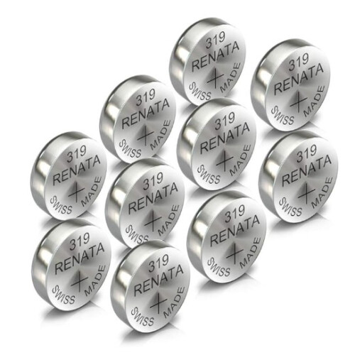 (319) Renata Watch Battery 10X