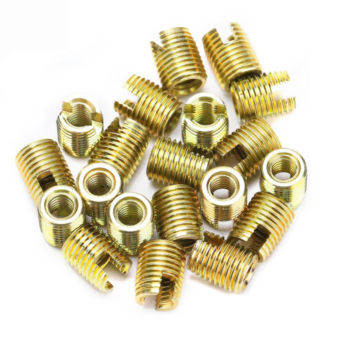 M6/8/10/12 304 Stainless Steel Self Tapping Thread Insert Screw 16pcs 2