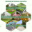 Casart Weed Barrier Fabric 50M x 1M Weed Control PP Mat W/ Guide Line 4