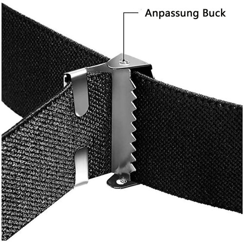 2 Pieces Invisible Stretch Belt-AdjustableBelt Without Buckle 2