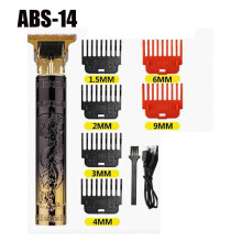 (ABS 14) Men T9 Hair Trimmer Electric Shaver Usb Cordless Hairs Clipper