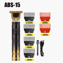 (ABS 15) Men T9 Hair Trimmer Electric Shaver Usb Cordless Hairs Clipper