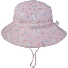 (Hippocampus, 6-24 Months) Kids Bucket Hat Adjustable Sun Hats Breathable Beach Hat For Boys Girls_fs