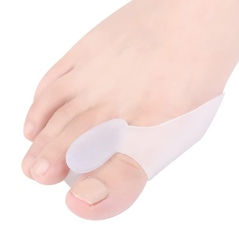 Bunion Corrector Toe Protectors Pads To Relax 10pack, Silicone Toe Spacers Spreader Straightener Gel Bunion Cushions Guards For Big Toe