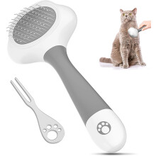 Laika Cat/dog Brush - Ideal For Grooming And Massaging (soft Stainless Steel)