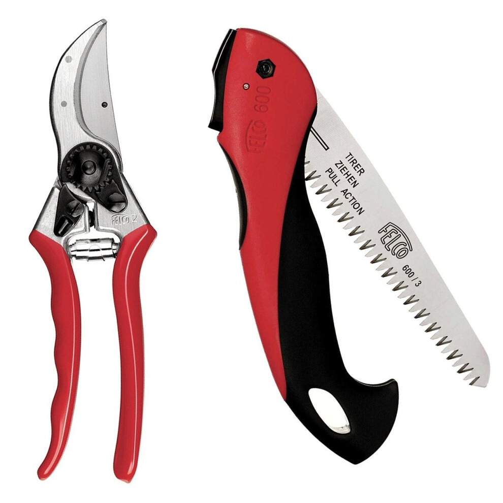 Genuine Felco Model 2 Original secateurs with folding saw - official Felco