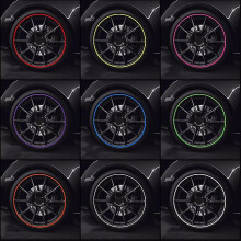 8m/roll Car Wheel Rims Protectective Strips Tire Guard Line Rubber Mounding Trim Auto Exterior Tire Guard Line Car Accessories