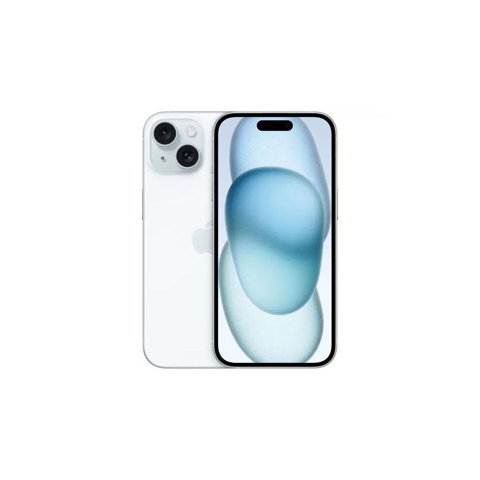 (Blue, 128GB) Apple iPhone 15 | Refurbished | 128GB 256GB 512GB 1TB | All Colours | Warranty