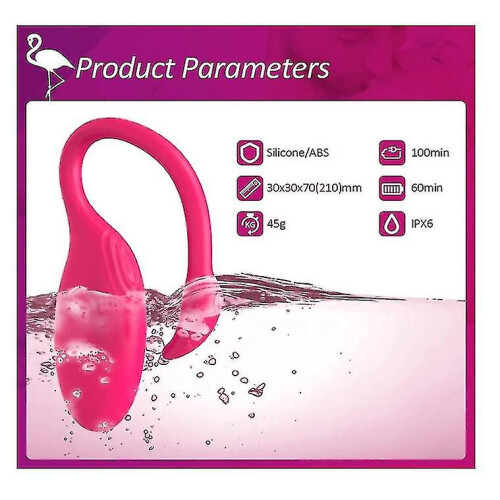 App Controlled Wearable Vibrator - Pink(ukstory) 1
