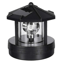 Led Rotating Solar Light Tower, Lawn Light, Landscape Light, Waterproof Outdoor Garden