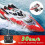 Bateau 30km/h Course à grande vitesse Batteries rechargeables Bateau télécommandé 7